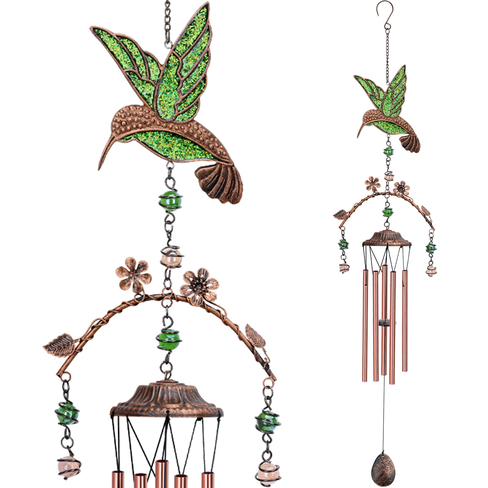 Hummingbird Wind Chimes, Gift for Women, Decoration for Outdoors – Exrisiry